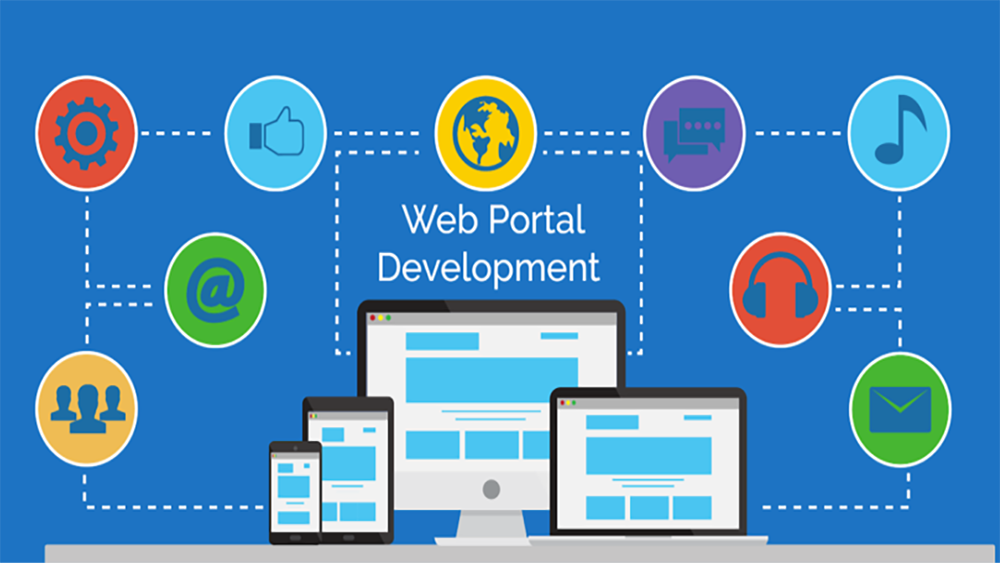 web portal development by CubeQ