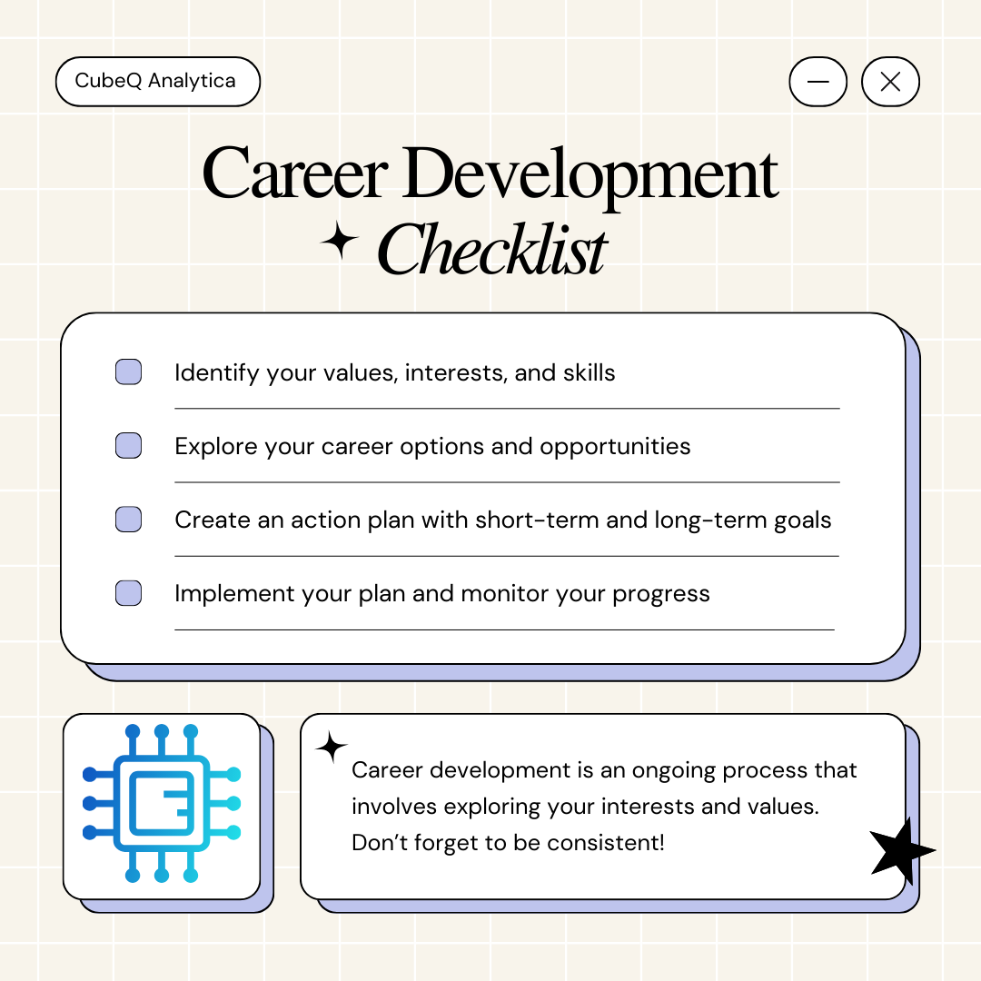 tech career development at cubveq